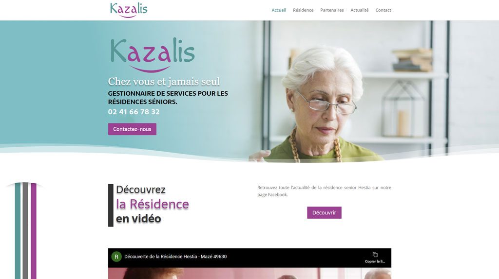 Kazalis site internet